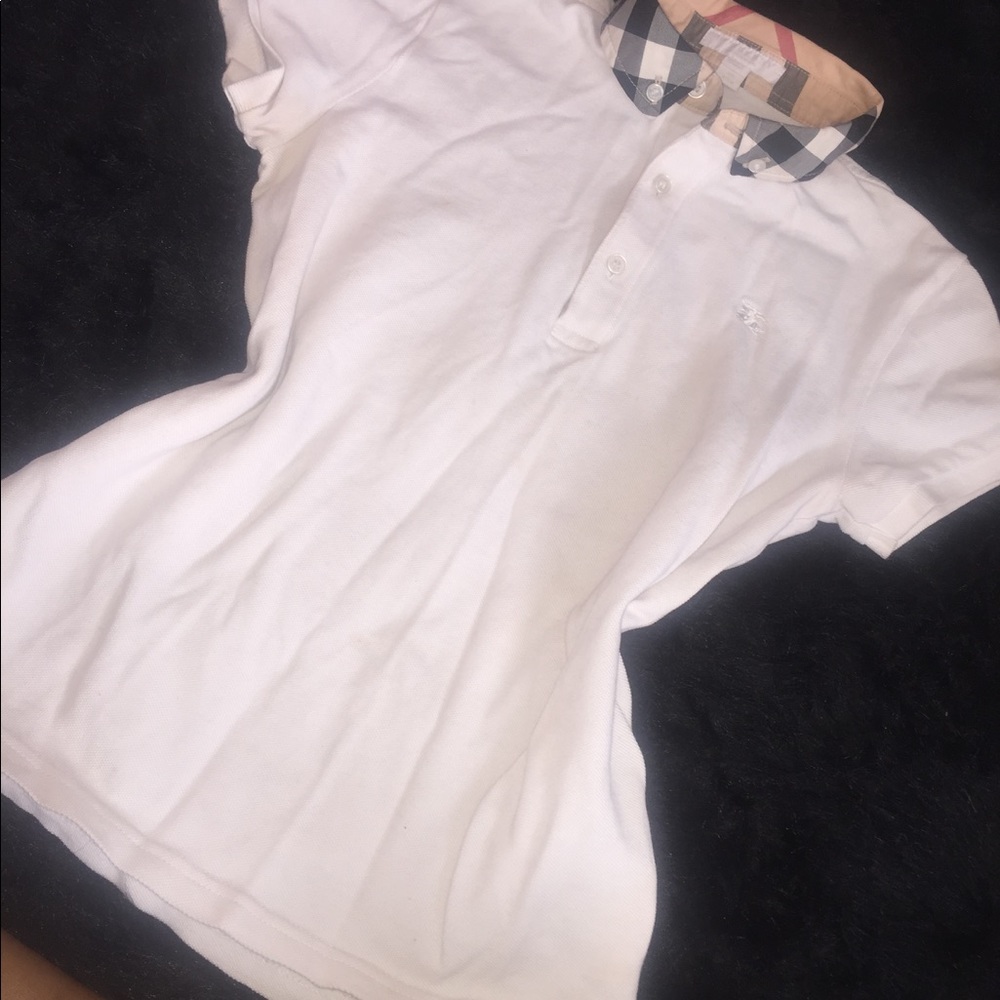 Burberry Collar white Shirt